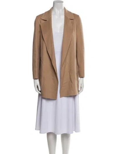 Pre-owned Theory Wool Jacket In Neutral