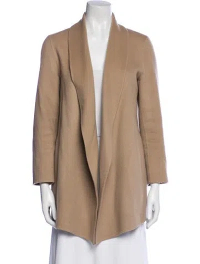 Pre-owned Theory Wool Jacket In Neutral