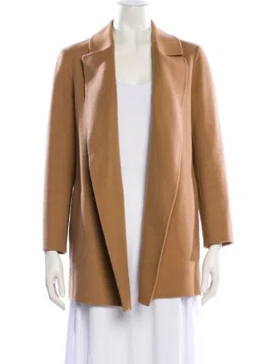 Pre-owned Theory Wool Jacket In Neutral