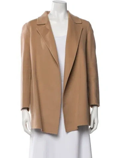 Pre-owned Theory Wool Jacket In Neutral