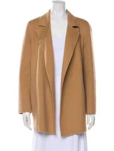 Pre-owned Theory Wool Jacket In Neutral
