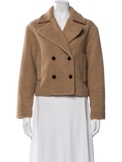 Pre-owned Theory Wool Jacket In Neutral