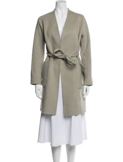 Pre-owned Theory Wool Jacket In Neutral
