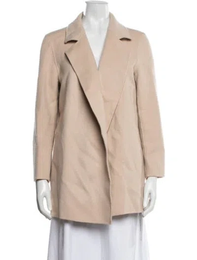 Pre-owned Theory Wool Jacket In Neutrals