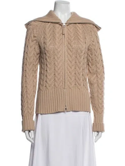 Pre-owned Theory Wool Jacket In Neutrals
