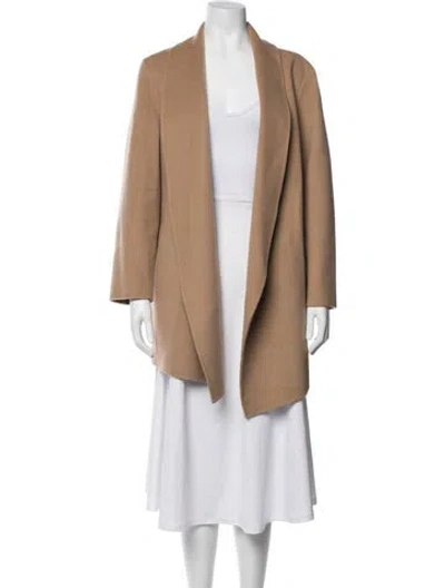 Pre-owned Theory Wool Jacket In Neutrals