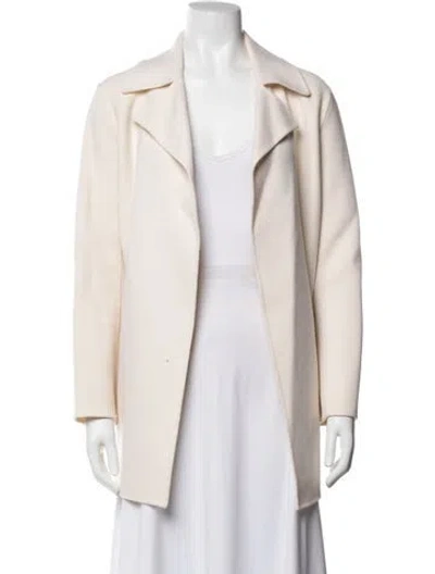 Pre-owned Theory Wool Jacket In Neutrals