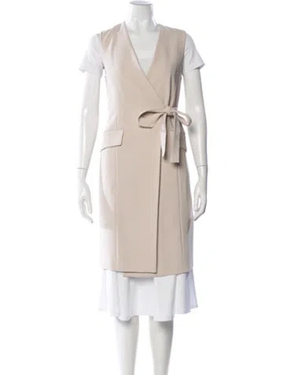 Pre-owned Theory Wool Jacket In Pink