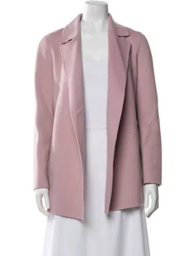 Pre-owned Theory Wool Jacket In Pink