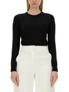 Theory Wool Jersey. In Black