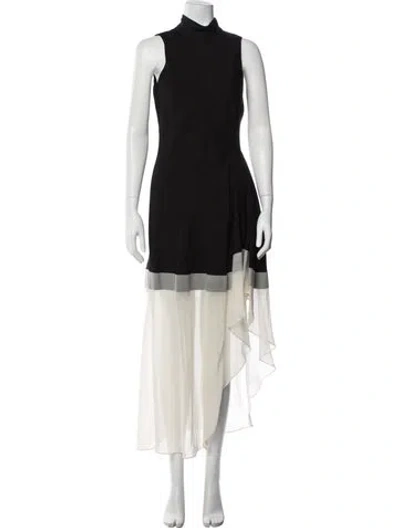 Pre-owned Theory Wool Long Dress