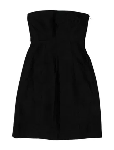 Pre-owned Theory Wool Mini Dress W/ Tags In Blue