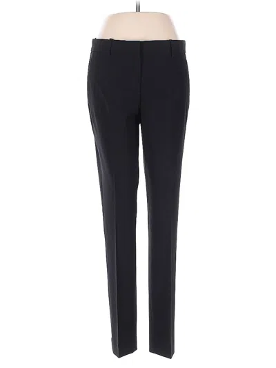 Pre-owned Theory Wool Pants In Black