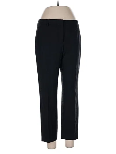 Pre-owned Theory Wool Pants In Black