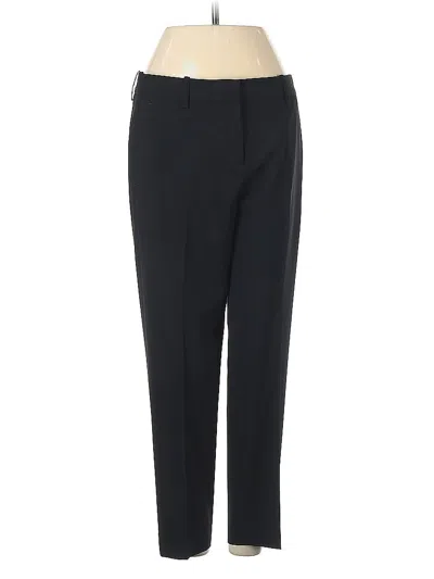 Pre-owned Theory Wool Pants In Black