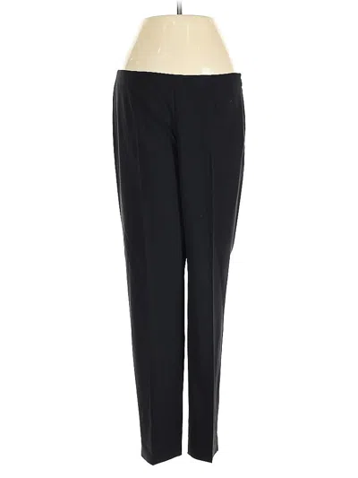 Pre-owned Theory Wool Pants In Black