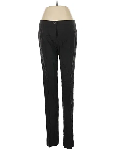 Pre-owned Theory Wool Pants In Black