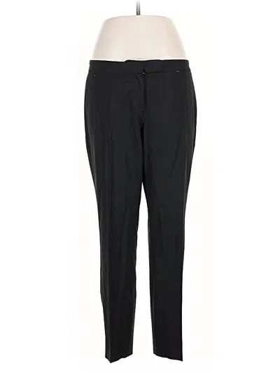 Pre-owned Theory Wool Pants In Black