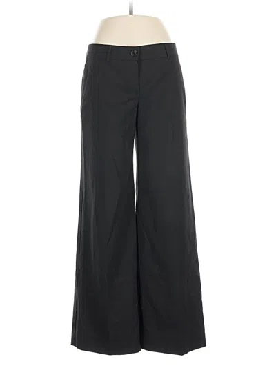 Pre-owned Theory Wool Pants In Black