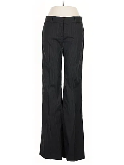 Pre-owned Theory Wool Pants In Black