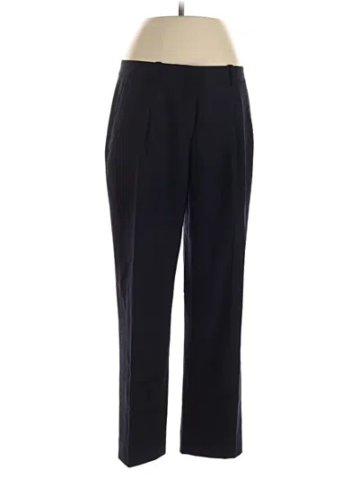 Pre-owned Theory Wool Pants In Black