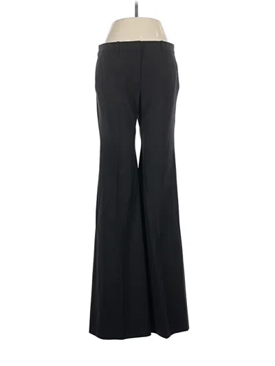 Pre-owned Theory Wool Pants In Black