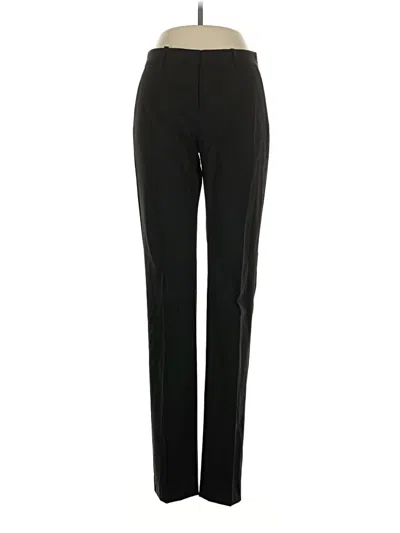 Pre-owned Theory Wool Pants In Black