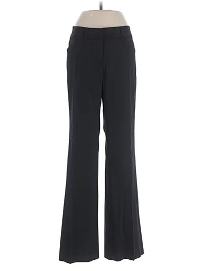 Pre-owned Theory Wool Pants In Black