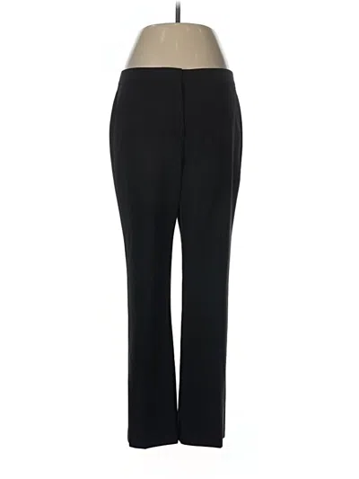 Pre-owned Theory Wool Pants In Black