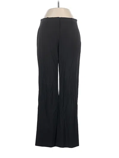 Pre-owned Theory Wool Pants In Black
