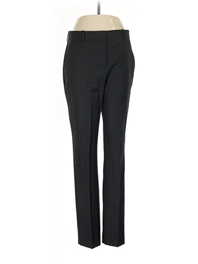 Pre-owned Theory Wool Pants In Black
