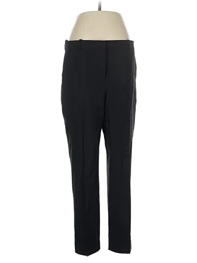 Pre-owned Theory Wool Pants In Black