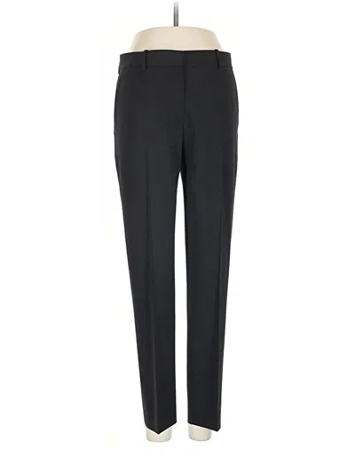 Pre-owned Theory Wool Pants In Black