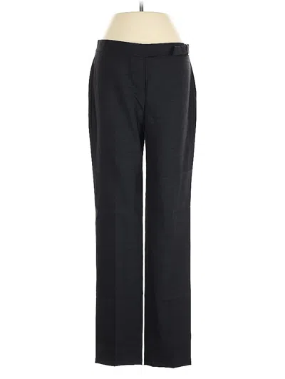 Pre-owned Theory Wool Pants In Black