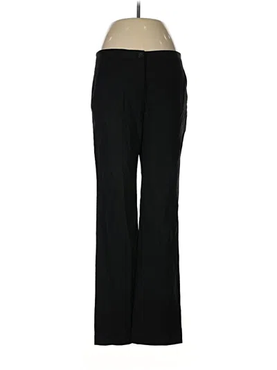 Pre-owned Theory Wool Pants In Black
