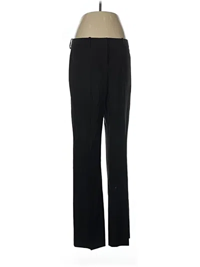 Pre-owned Theory Wool Pants In Black