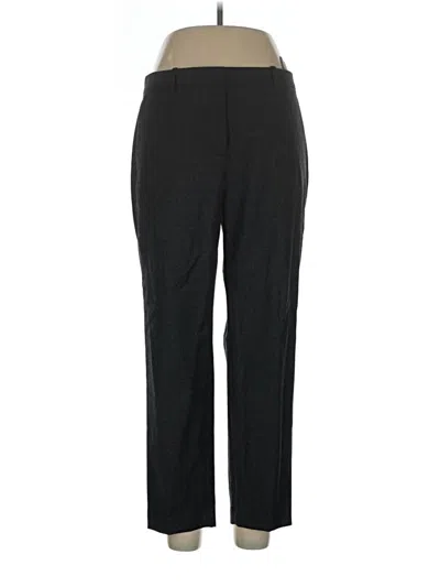 Pre-owned Theory Wool Pants In Black