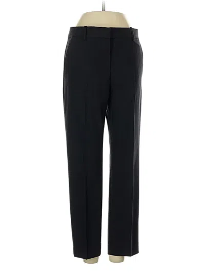 Pre-owned Theory Wool Pants In Black