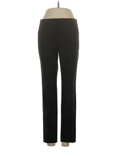 Pre-owned Theory Wool Pants In Black