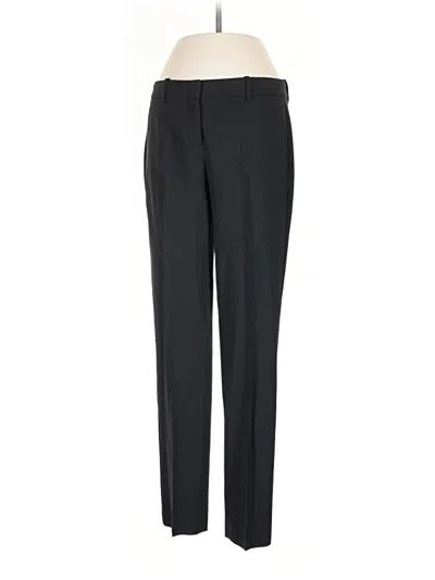 Pre-owned Theory Wool Pants In Black