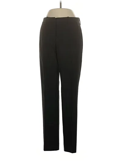 Pre-owned Theory Wool Pants In Black