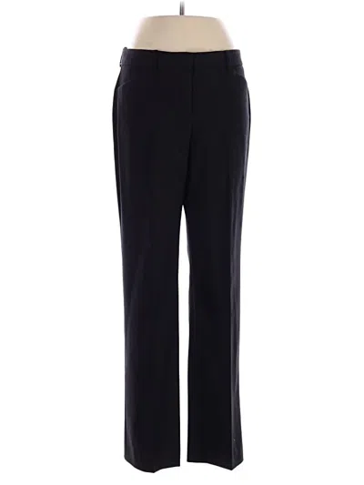Pre-owned Theory Wool Pants In Black