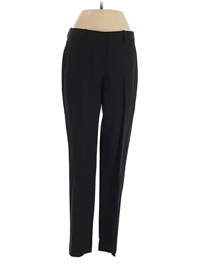 Pre-owned Theory Wool Pants In Black