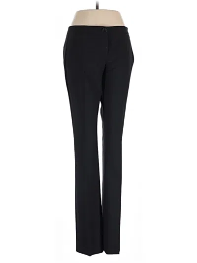 Pre-owned Theory Wool Pants In Black