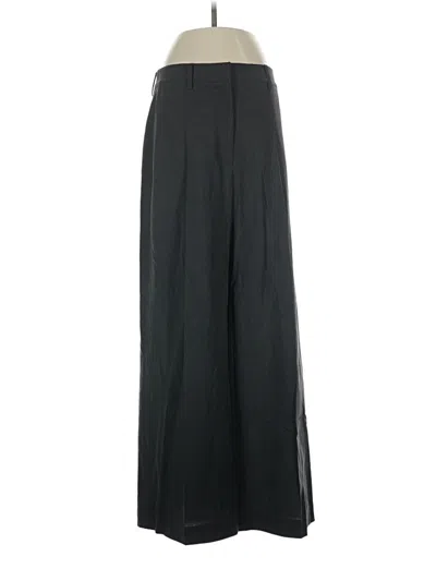 Pre-owned Theory Wool Pants In Black
