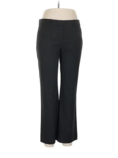 Pre-owned Theory Wool Pants In Black