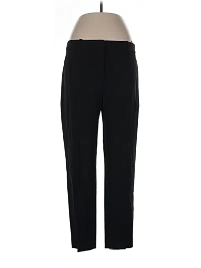 Pre-owned Theory Wool Pants In Black