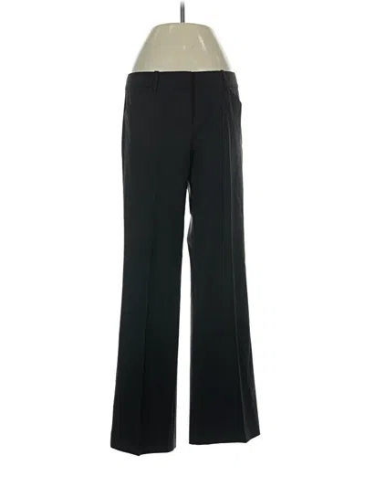 Pre-owned Theory Wool Pants In Black
