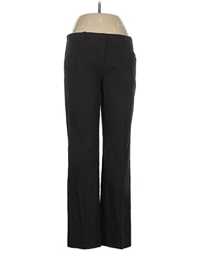 Pre-owned Theory Wool Pants In Black