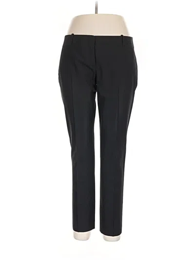 Pre-owned Theory Wool Pants In Black